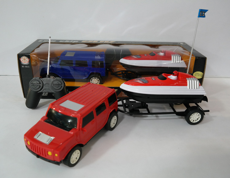 四通遥控车拖四通遥控船不包电 MX-0015-2